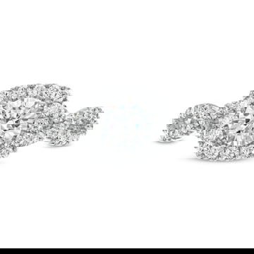 Cushion Halo Twist Engagement Setting by Diamonds Direct Designs 4