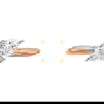 Solitaire Filigree Cathedral Knife Edge Engagement Setting