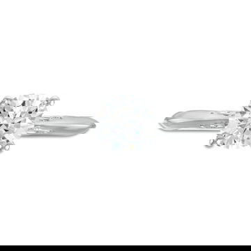 Solitaire Filigree Cathedral Knife Edge Engagement Setting