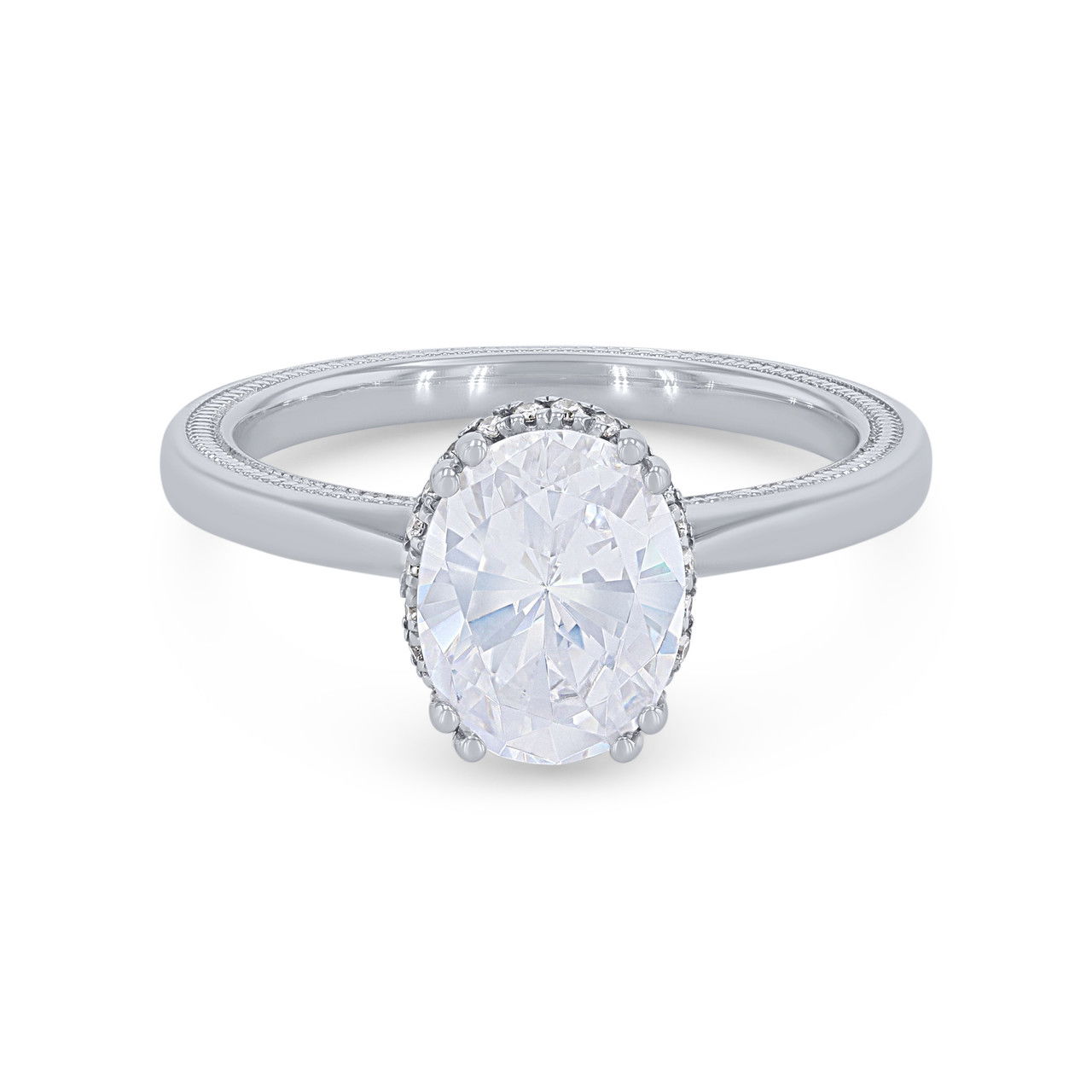 Verragio Tradition Hidden Halo Solitaire Engagement Setting