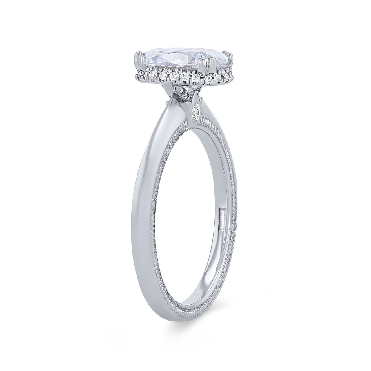 Verragio Tradition Hidden Halo Solitaire Engagement Setting