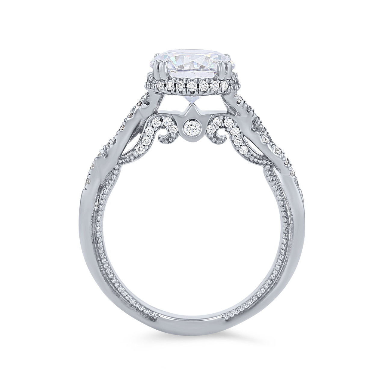 Verragio Insignia Hidden Halo Twist Engagement Setting