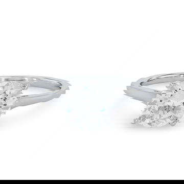 Solitaire Cathedral Tapered Engagement Setting