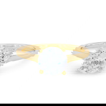 Solitaire Cathedral Tapered Engagement Setting