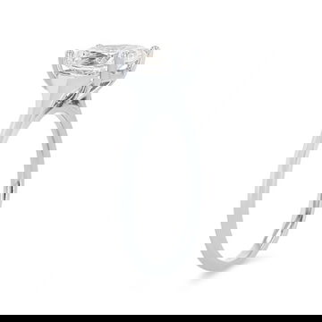 Oval Solitaire Cathedral Tapered Engagement Setting
