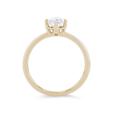 Solitaire Kite Prong Engagement Setting