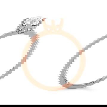 Solitaire Kite Prong Engagement Setting