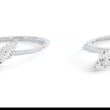 Solitaire Kite Prong Engagement Setting
