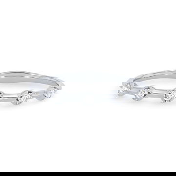 Scatter Diamond Wedding Band