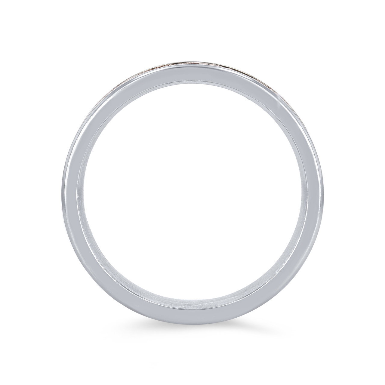 Fracture Textured 6.5mm Wedding Band 2