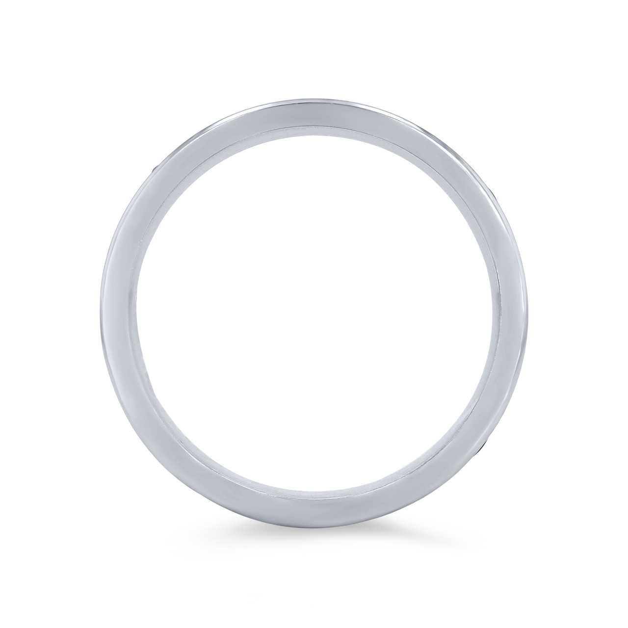 Tantalum and 14k Gold Hammered 6.5mm Wedding Band 2