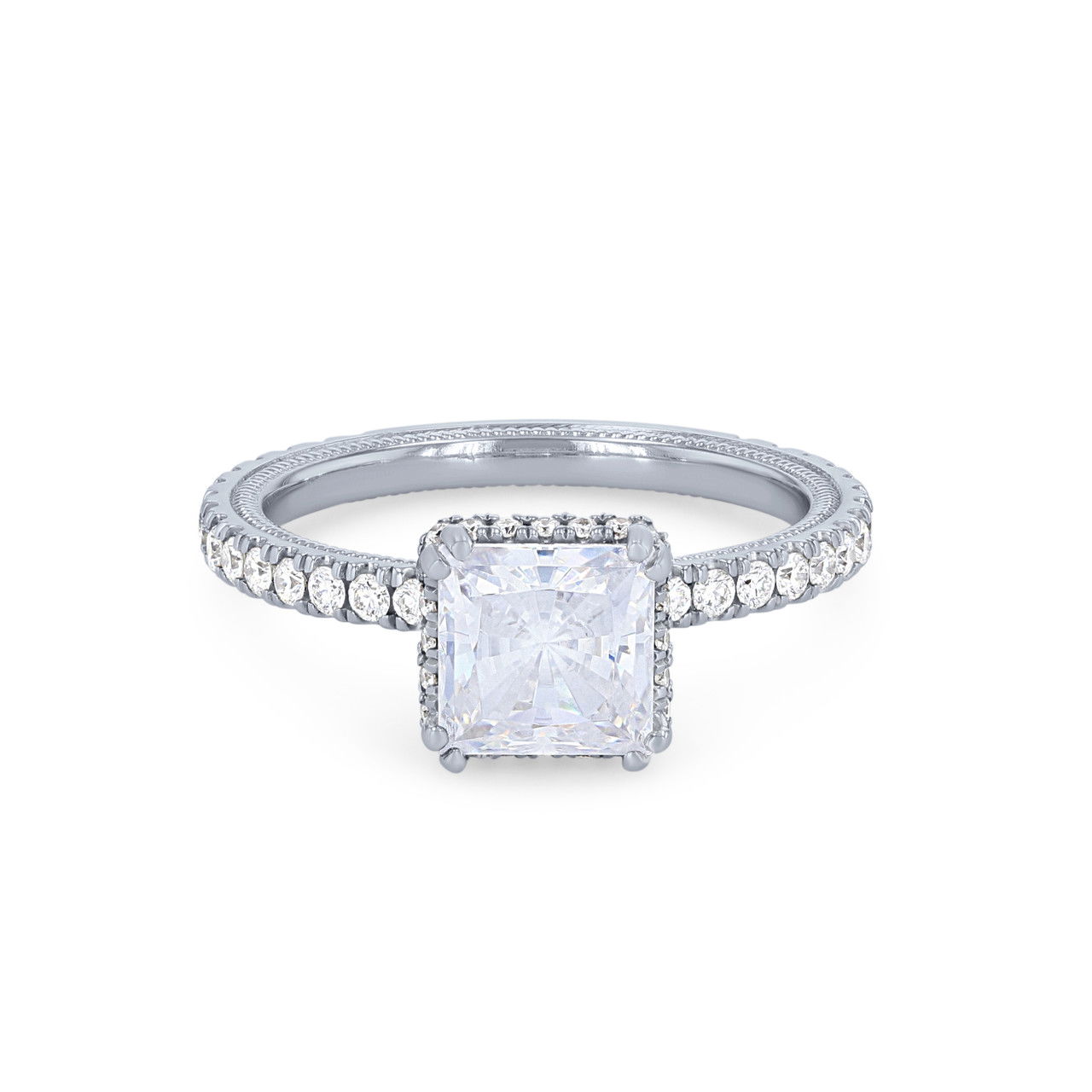 Verragio Tradition Princess Halo Engagement Setting