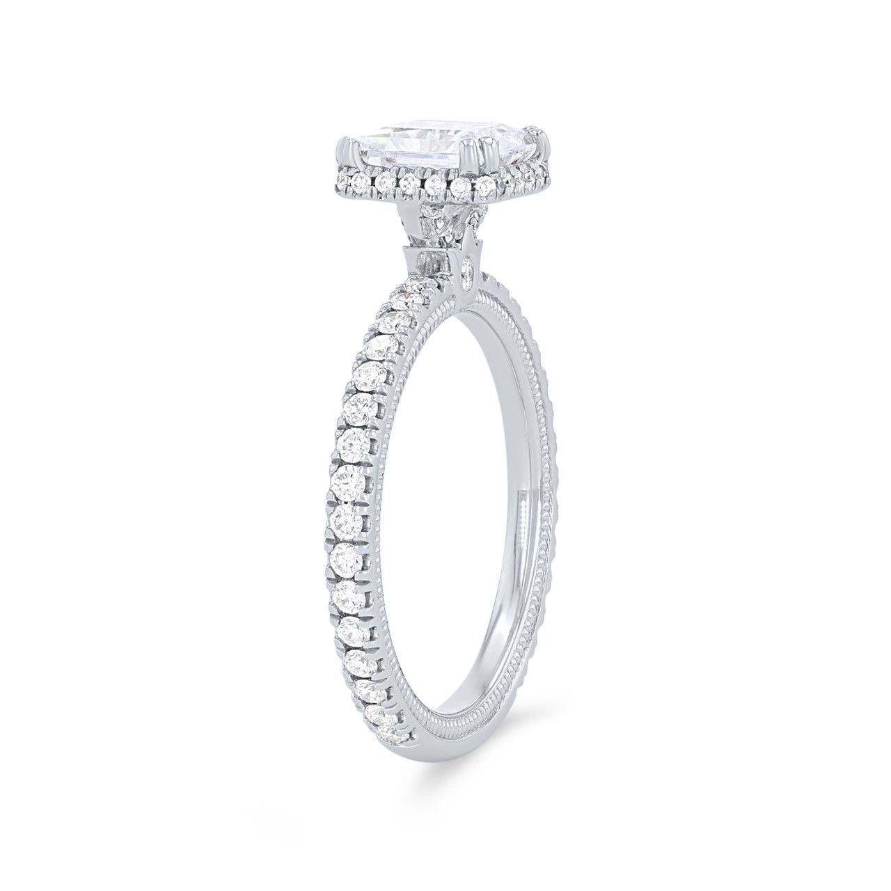 Verragio Tradition Princess Halo Engagement Setting