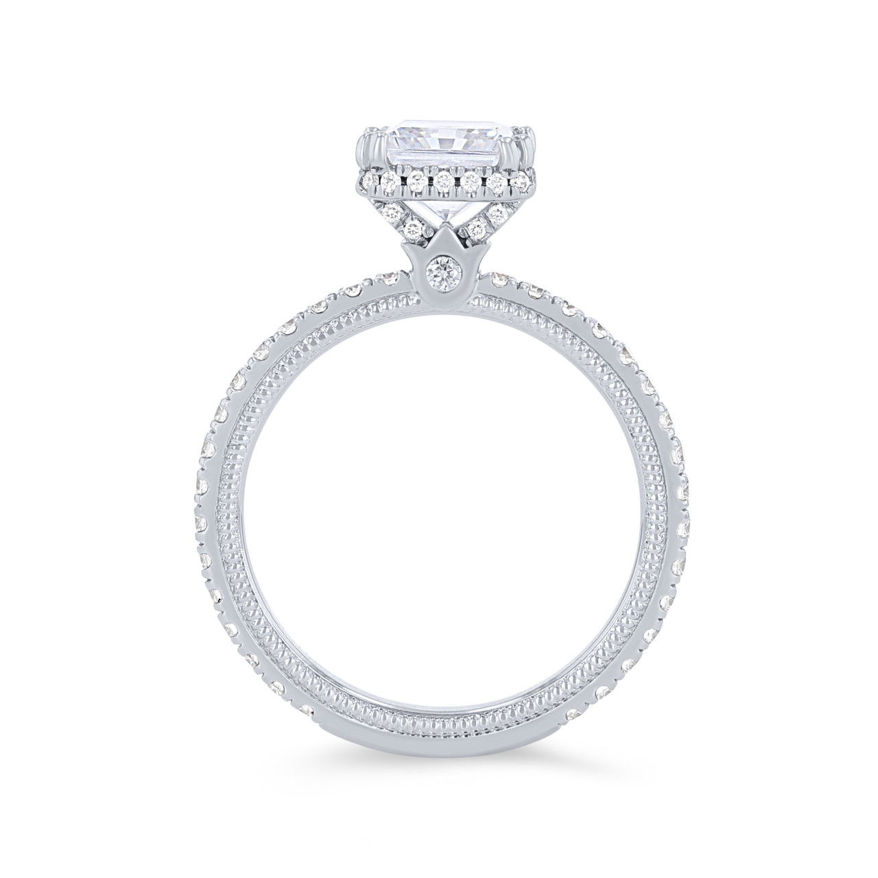 Verragio Tradition Princess Halo Engagement Setting