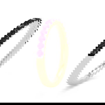 Amethyst Wedding Band