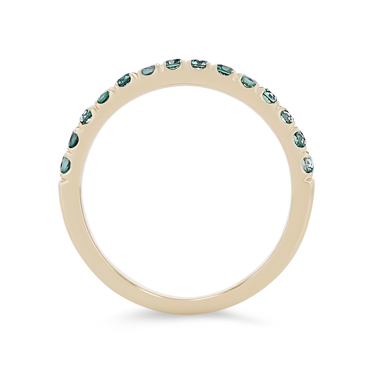 Alexandrite Wedding Band 2