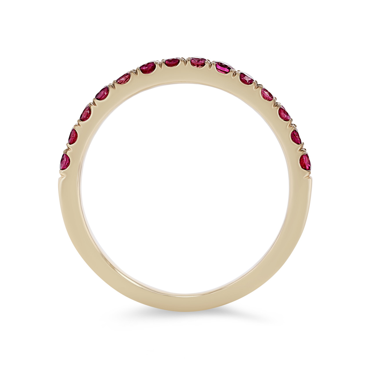 Ruby Wedding Band 2