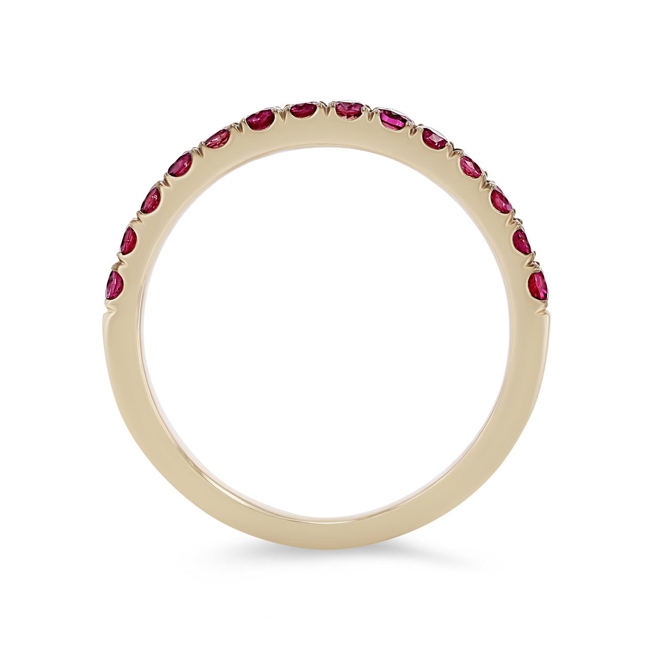 Ruby Wedding Band 2