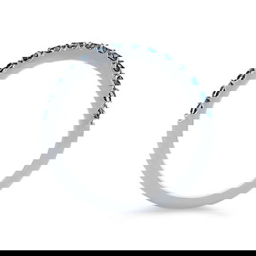 London Blue Topaz Wedding Band