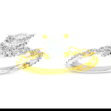 Scallop Diamond Engagement Setting by Diamonds Direct Designs 8