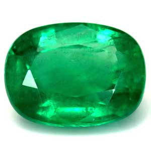 Cushion 3.22 Green Emerald - #1105937