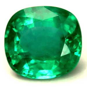 Cushion 1.56 Green Emerald - #1105975