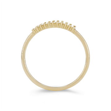Vertical Baguette Diamond Wedding Band by Royal