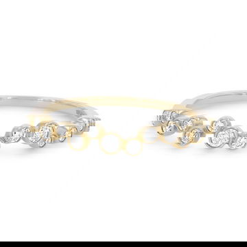 Scatter Bezel Diamond Wedding Band by Royal