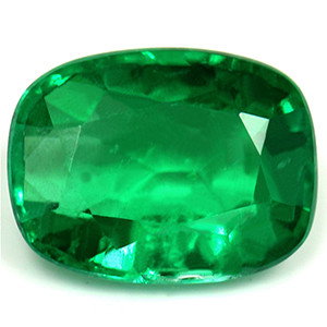 Cushion 1.28 Green Emerald - #1112405
