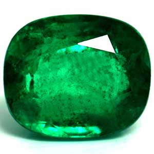 Cushion 2.77 Green Emerald - #1112574