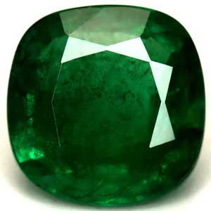 Cushion 2.34 Green Emerald - #1113028