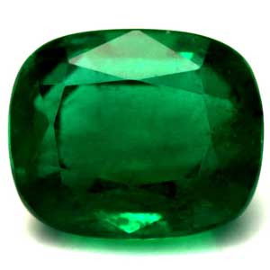 Cushion 1.32 Green Emerald - #1113089