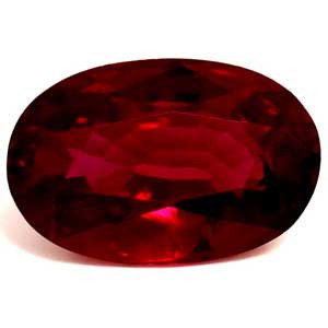 Oval 0.61 Red Ruby - #1113479 0