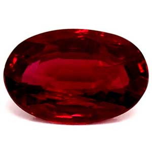 Oval 0.50 Red Ruby - #1113476 0