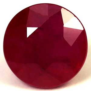 Round 2.62 Red Ruby - #1115359 0