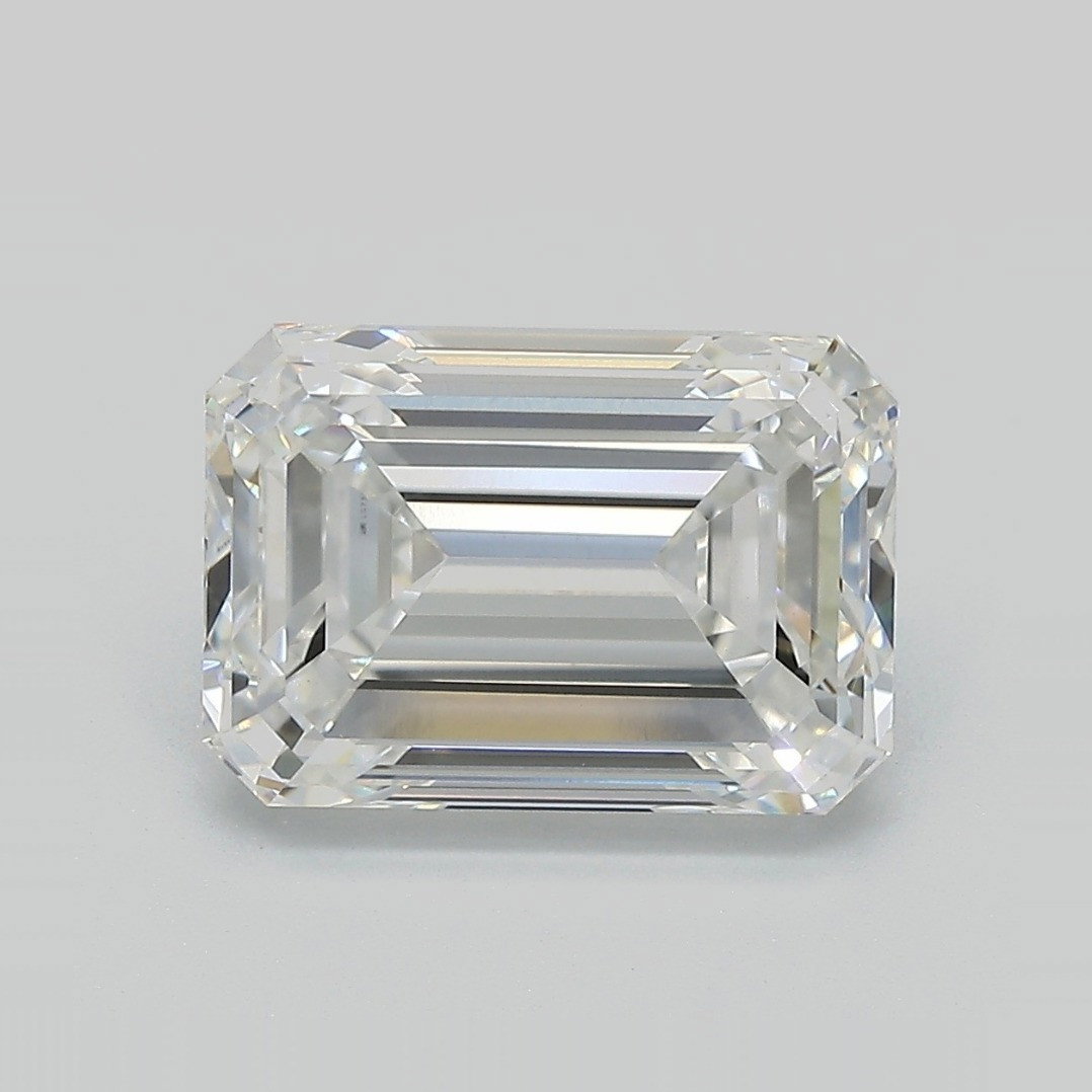 Emerald 5.07 F VVS2 - #1123038 - Lab Grown 0