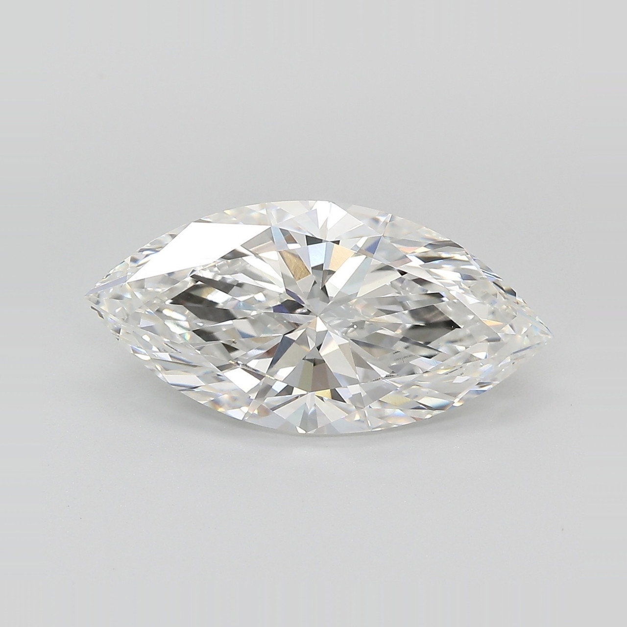 Marquise 5.02 F VVS2 - #1123124 - Lab Grown 0