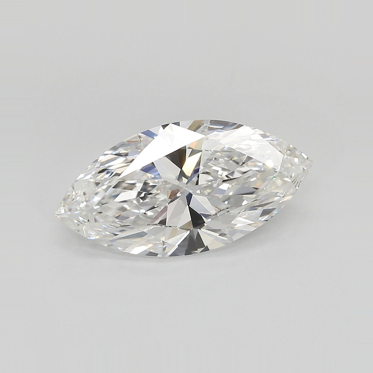Marquise 3.55 F VVS2 - #1123110 - Lab Grown 0