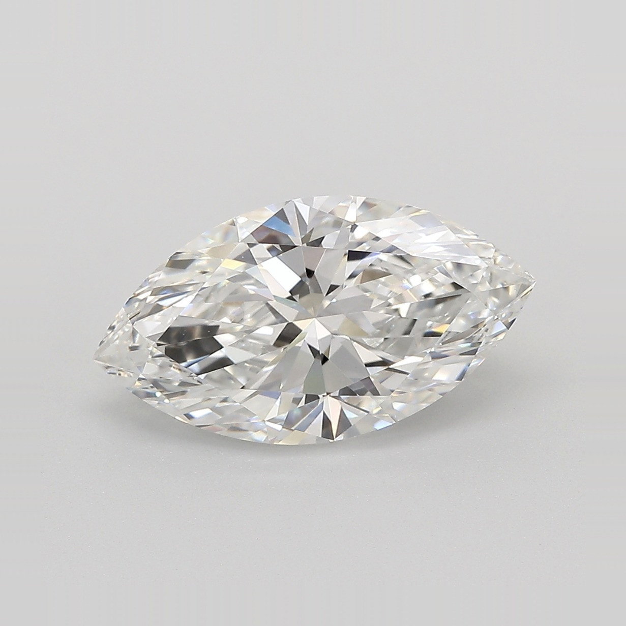 Marquise 3.07 E VVS2 - #1123655 - Lab Grown 0