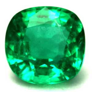 Cushion 1.55 Green Emerald - #1125484