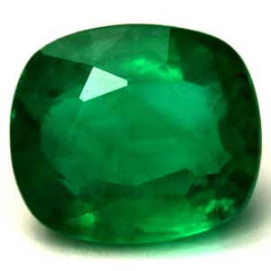 Cushion 2.49 Green Emerald - #1125460