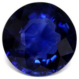 Round 1.34 Blue Sapphire - #1130795 0
