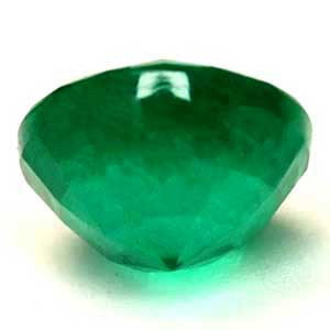 Round 0.68 Green Emerald - #1131809 1