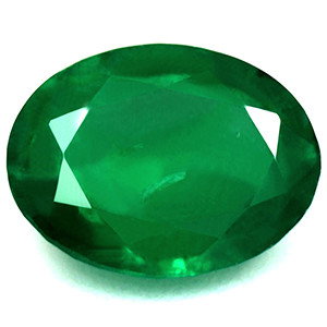 Oval 0.77 Green Emerald - #1135462 0