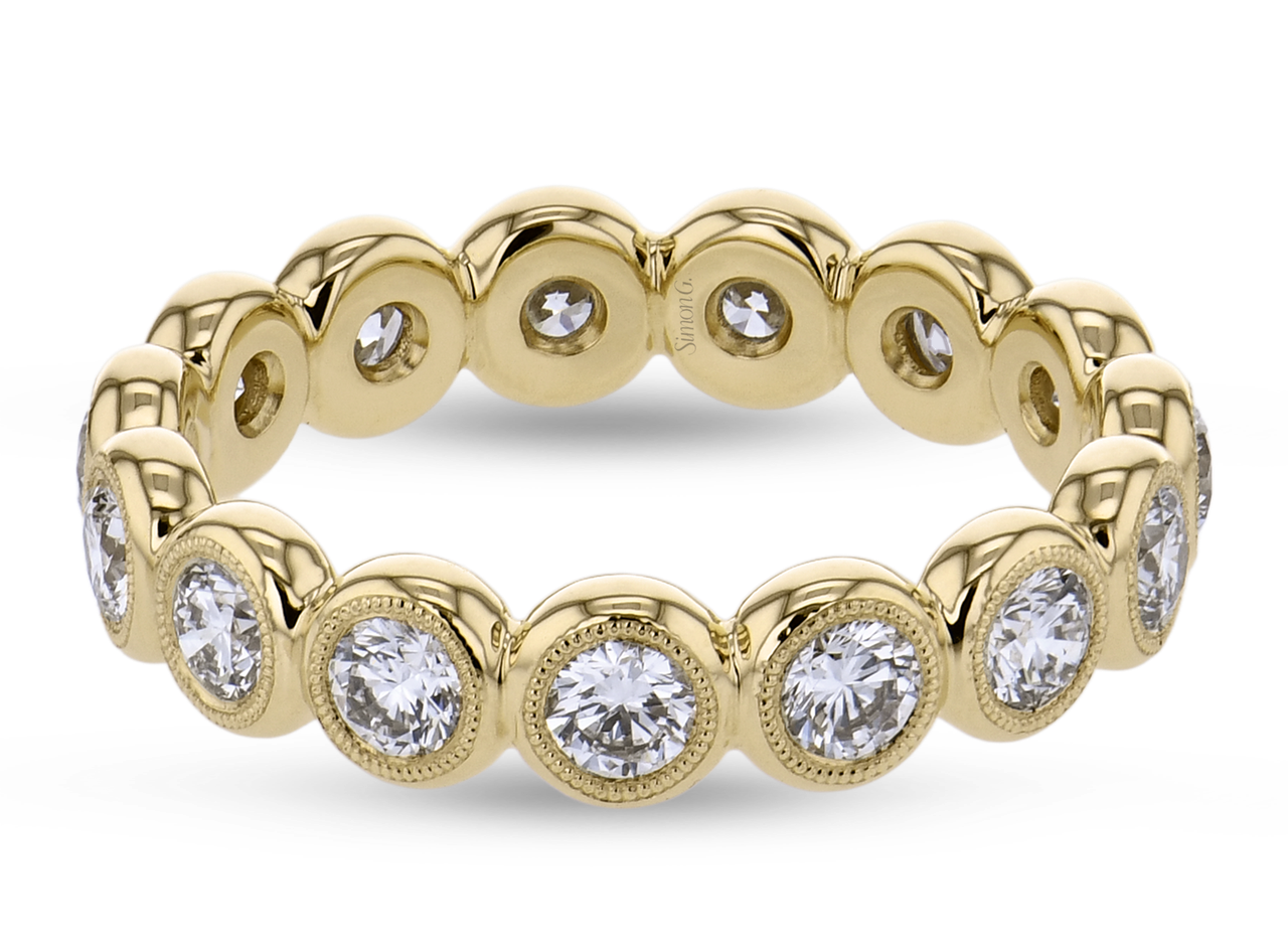 Simon G. Bezel Diamond Eternity Band