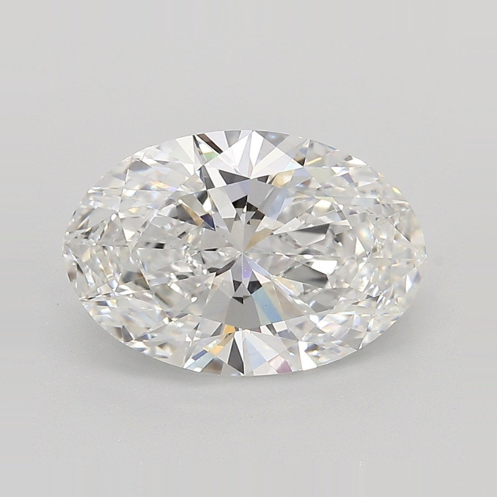 Oval 3.09 F VVS2 - #1147341 - Lab Grown 0