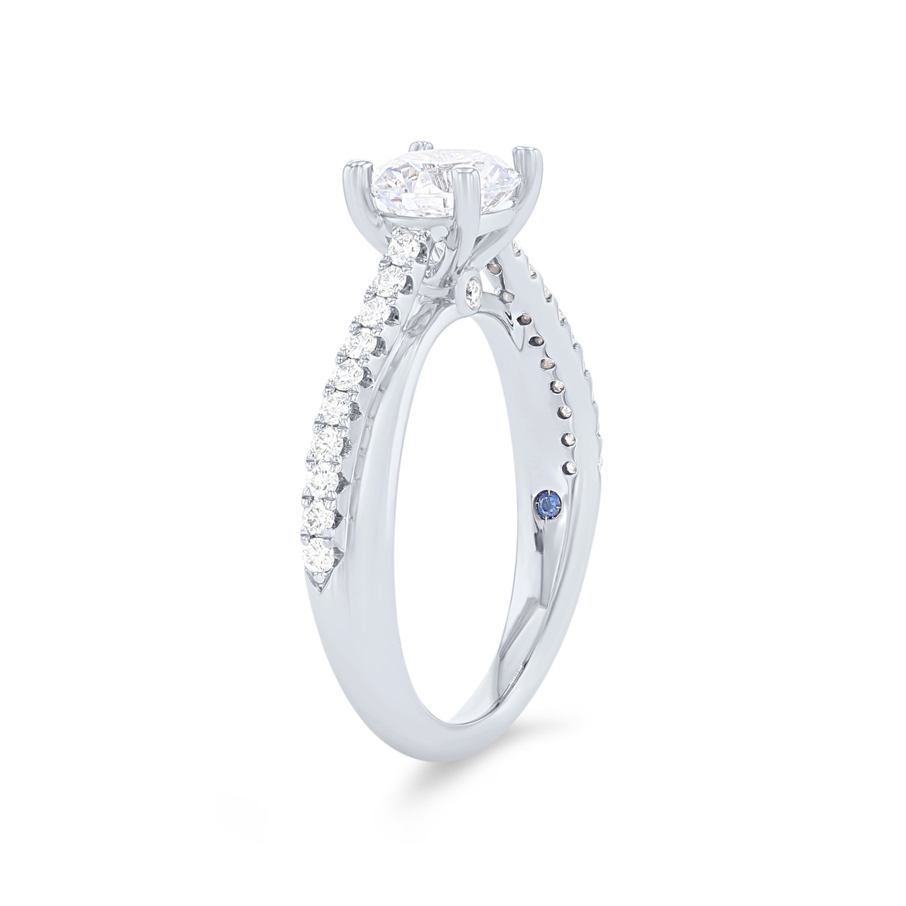 Overlay Diamond Engagement Setting