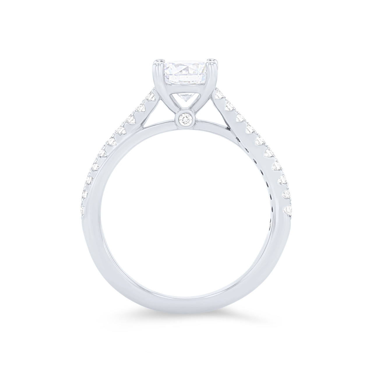Overlay Diamond Engagement Setting