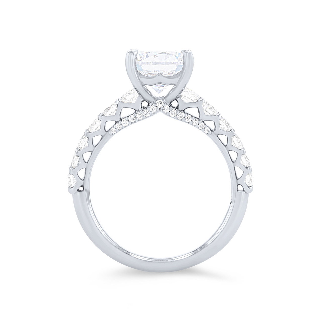 Graduated Diamond Open Profile Engagement Setting 2