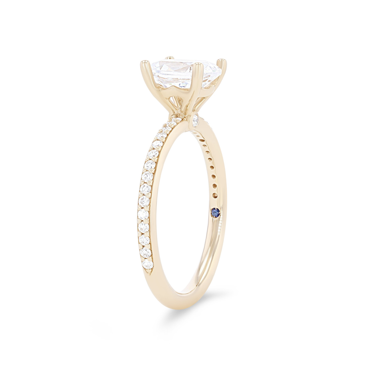 Beadset Diamond Engagement Setting